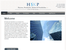 Tablet Screenshot of hskolaw.com